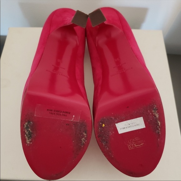 YSL Tribtoo Fuschia Sandal - Picture 5 of 5